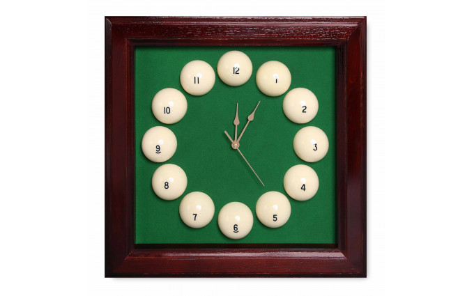 Часы Fortuna Бильярд SR4665 махагон 44x44см Часы Fortuna Бильярд SR4665 махагон 44x44см